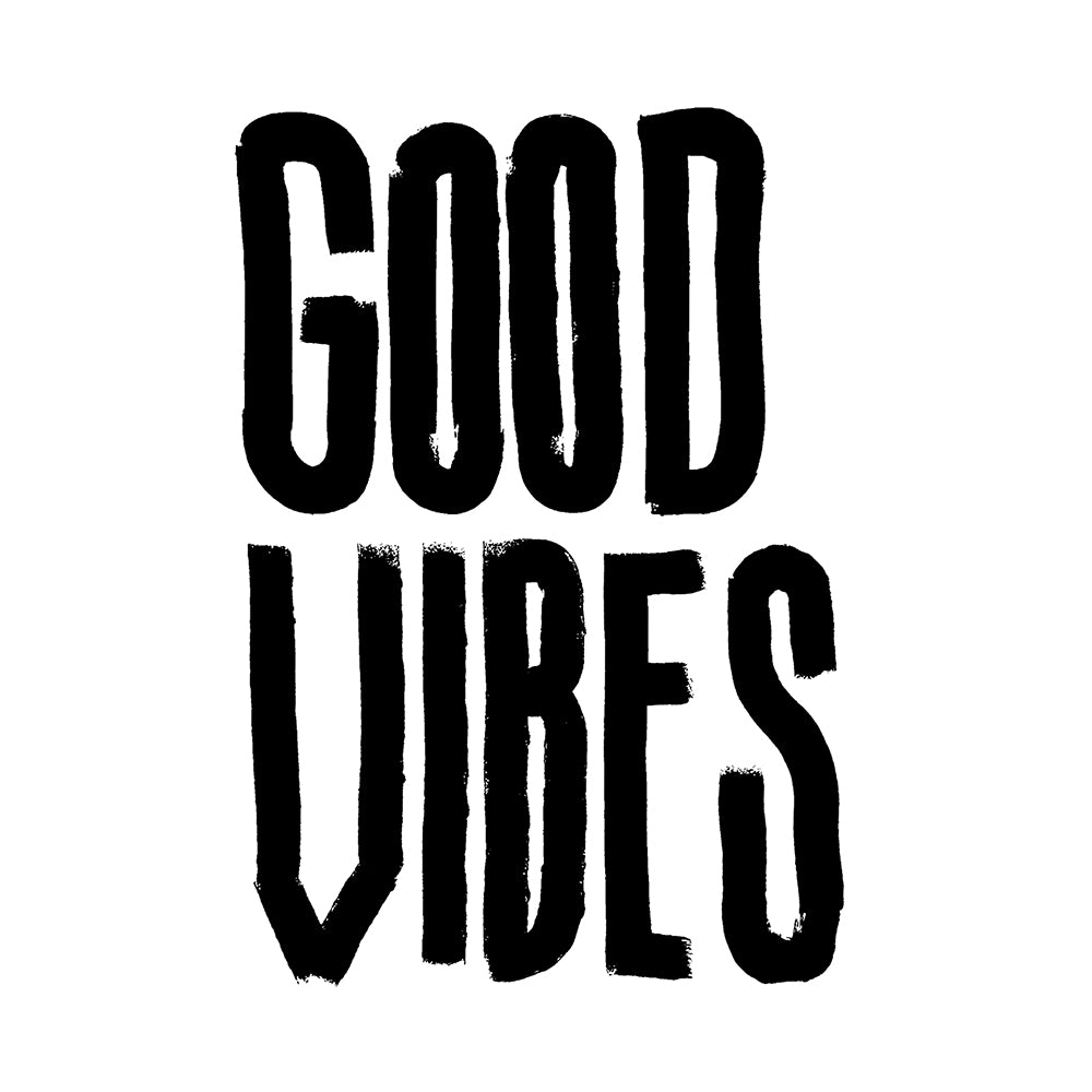 Poster Good Vibes Dettaglio Handmade by Teti