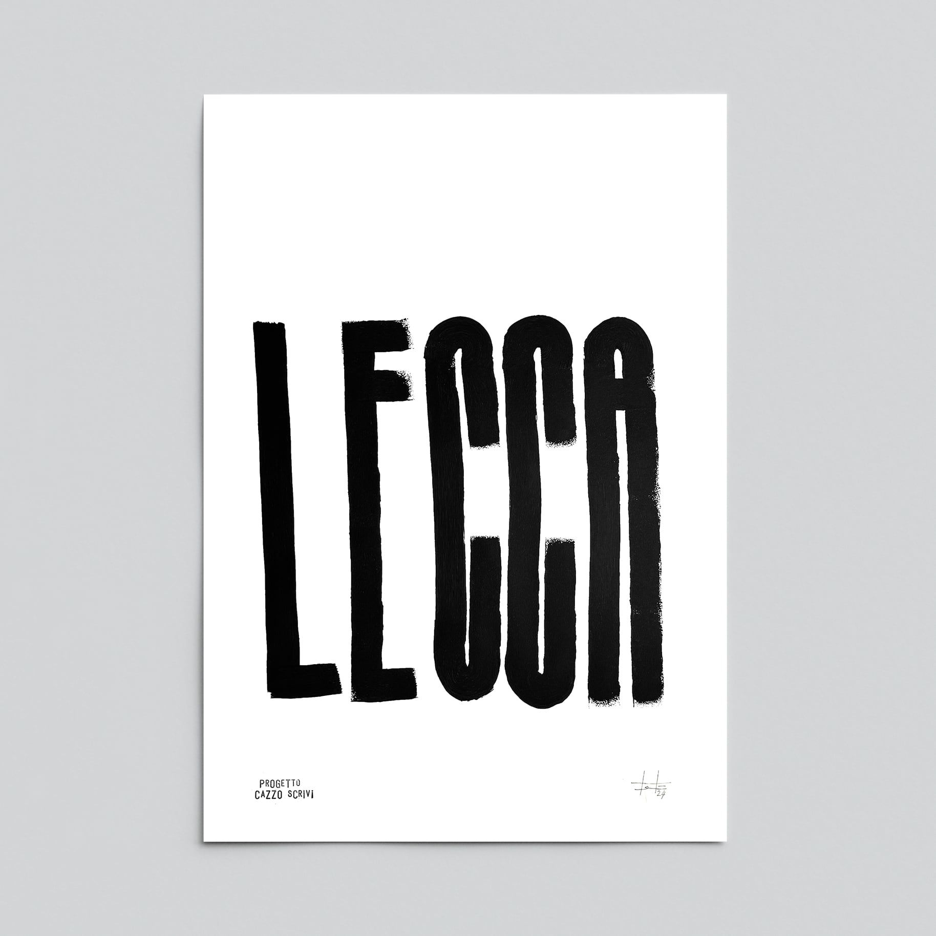 Poster Lecca Handmade by Teti