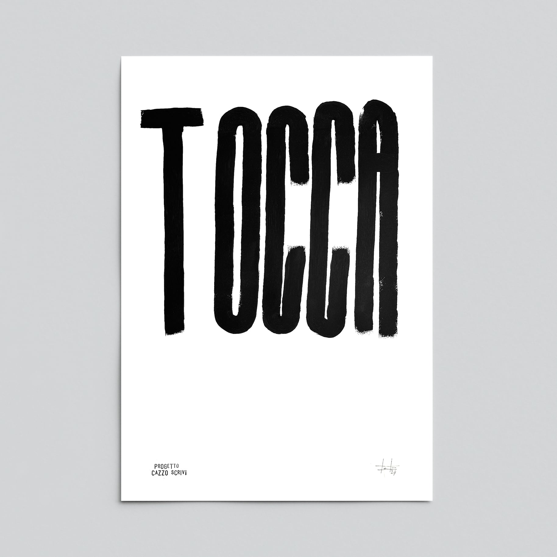 Poster Tocca Handmade by Teti