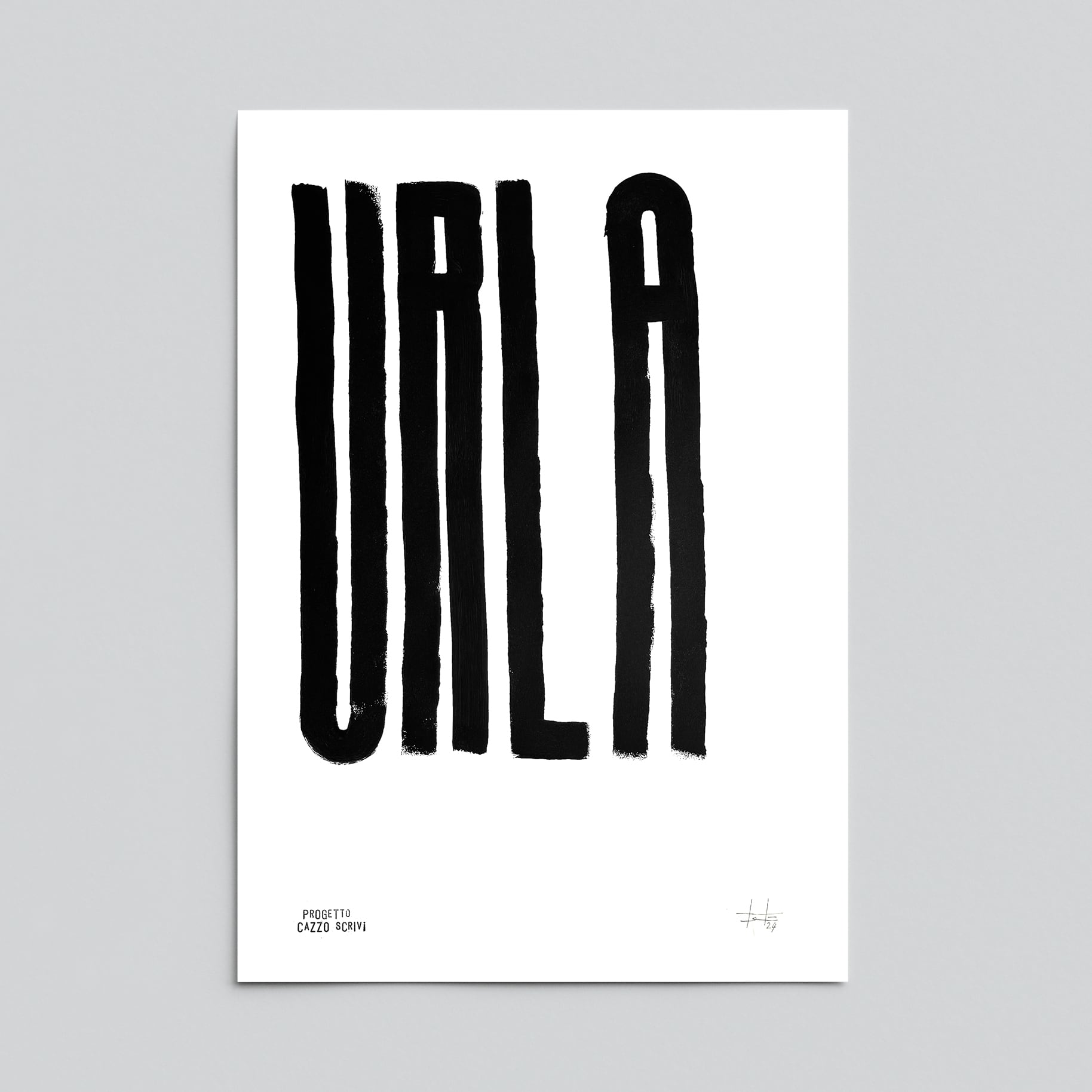 Poster Urla Handmade by Teti