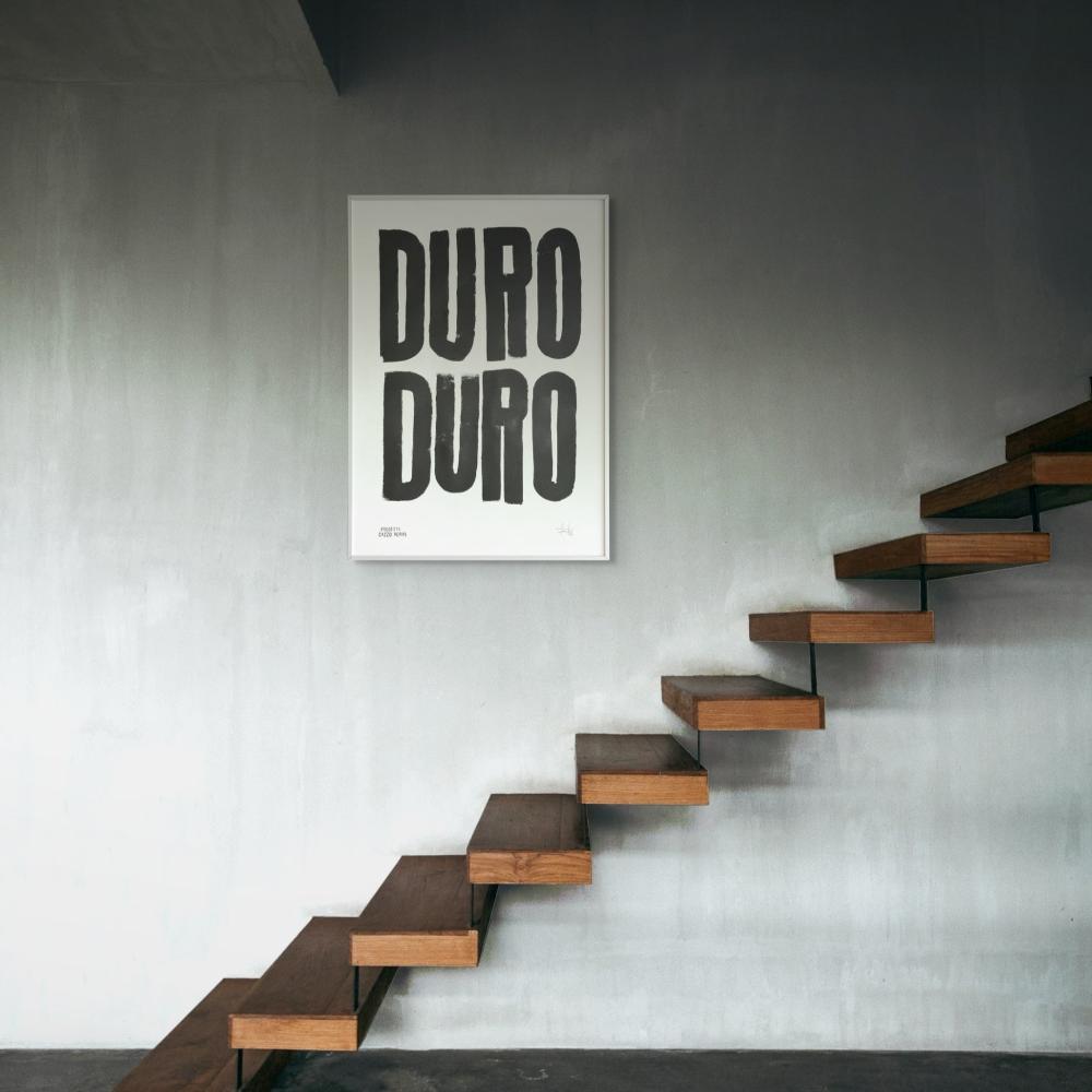 Poster Duro Duro Handmade by Tety