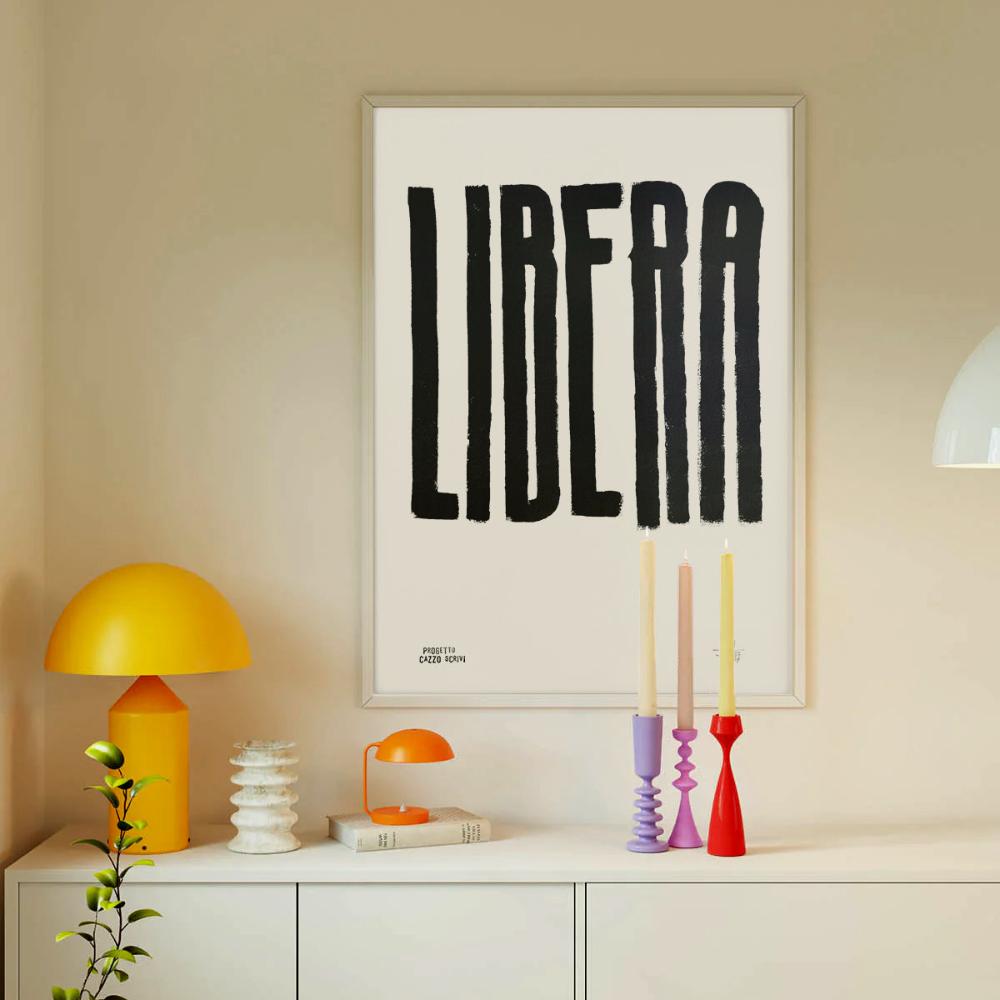 Poster Libera Handmade by Teti